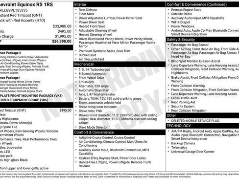 New 2027 Chevrolet Equinox RS FWD image 25