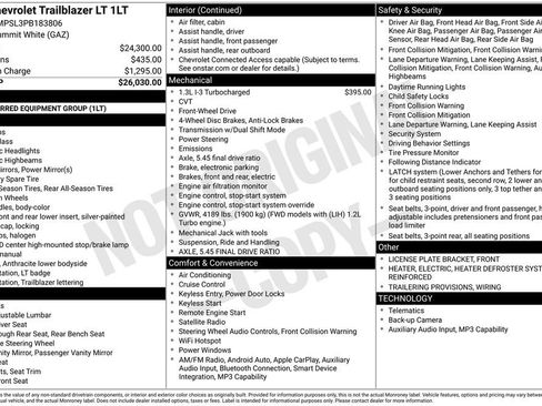Used 2023 Chevrolet TrailBlazer LT FWD image 5