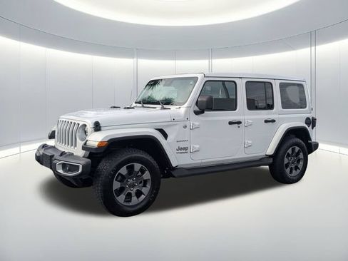 Used 2020 Jeep Wrangler Unlimited Sahara AWD/4WD image 1