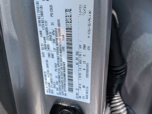 Used 2021 Ford F150 Platinum w/ Equipment Group 701A High AWD/4WD image 8