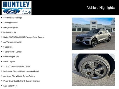 Used 2023 Genesis GV70 2.5T w/ Sport Prestige Package image 2