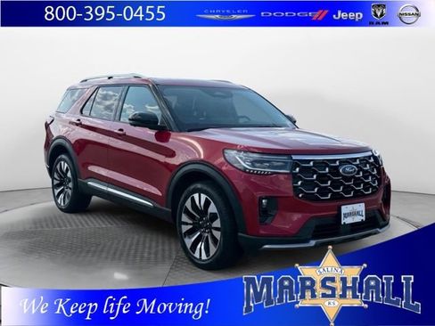 Used 2025 Ford Explorer Platinum w/ LUX Leather Package AWD/4WD image 1