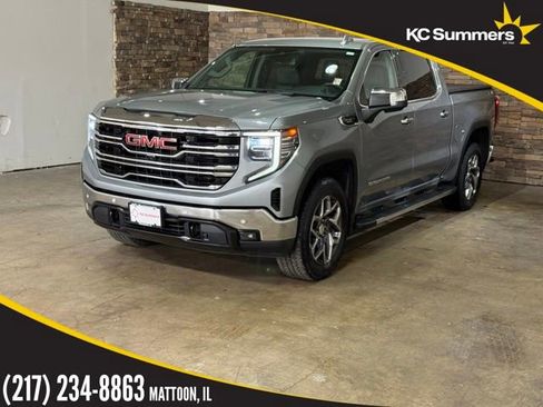 Used 2025 GMC Sierra 1500 SLT w/ SLT Premium Plus Package AWD/4WD image 1