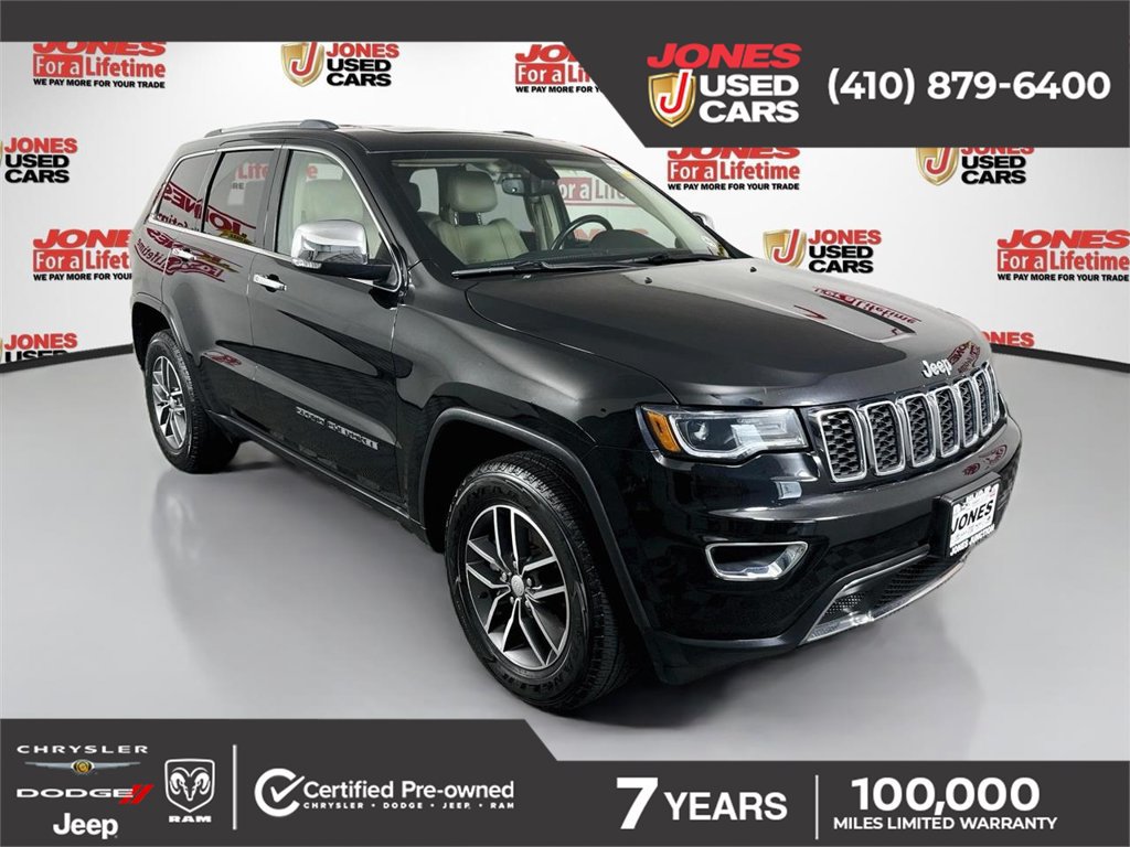 Used 2021 Jeep Grand Cherokee Limited w/ Premium Lighting Group AWD/4WD image 1