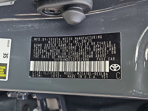 Used 2025 Toyota Corolla LE image 26