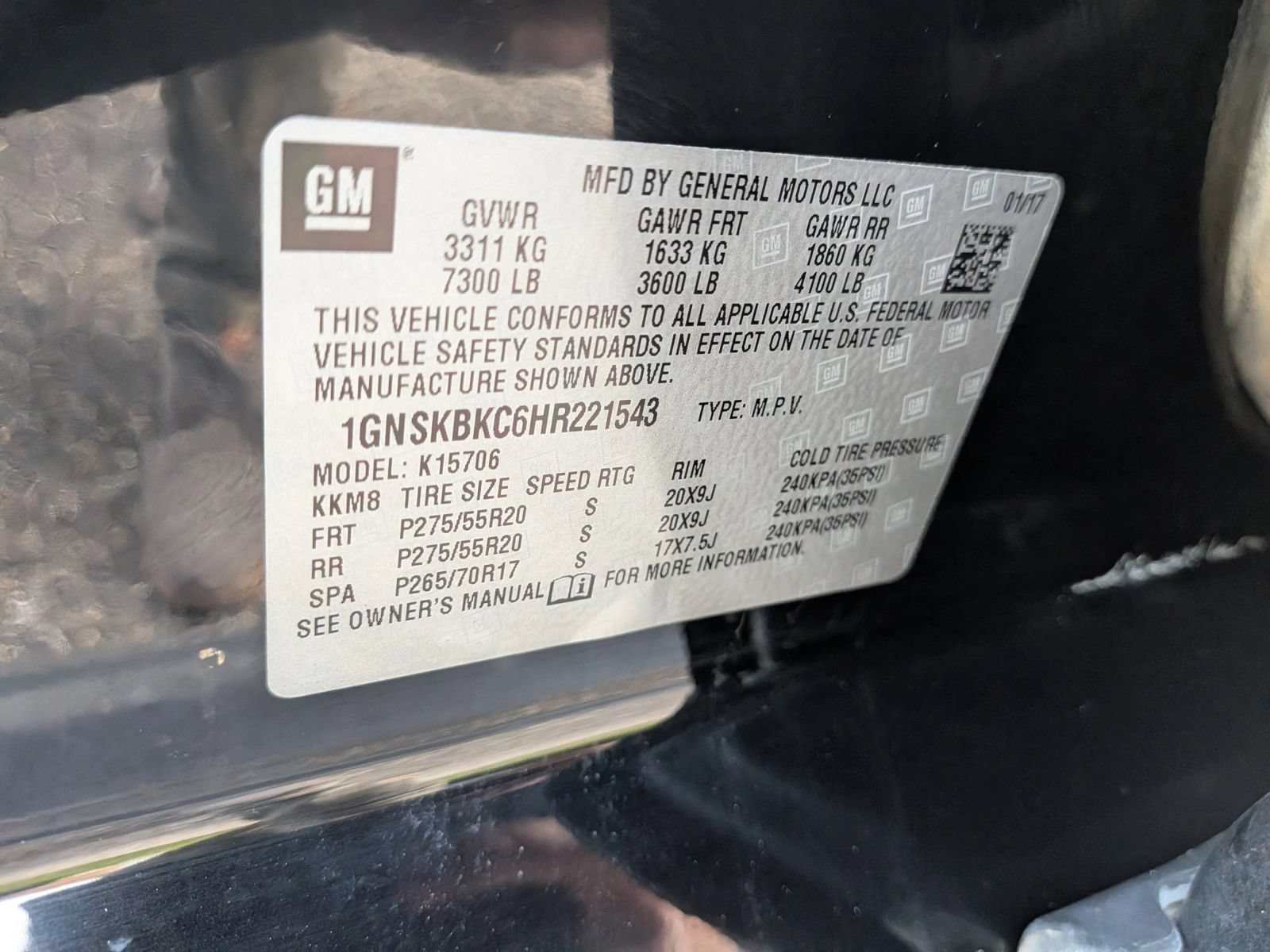 Used 2017 Chevrolet Tahoe LT AWD/4WD image 71