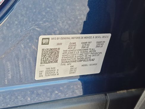 Certified 2023 Chevrolet Equinox RS AWD/4WD image 34