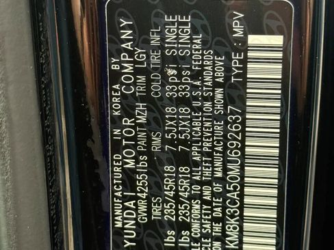 Used 2021 Hyundai Kona Limited w/ Cargo Package image 31