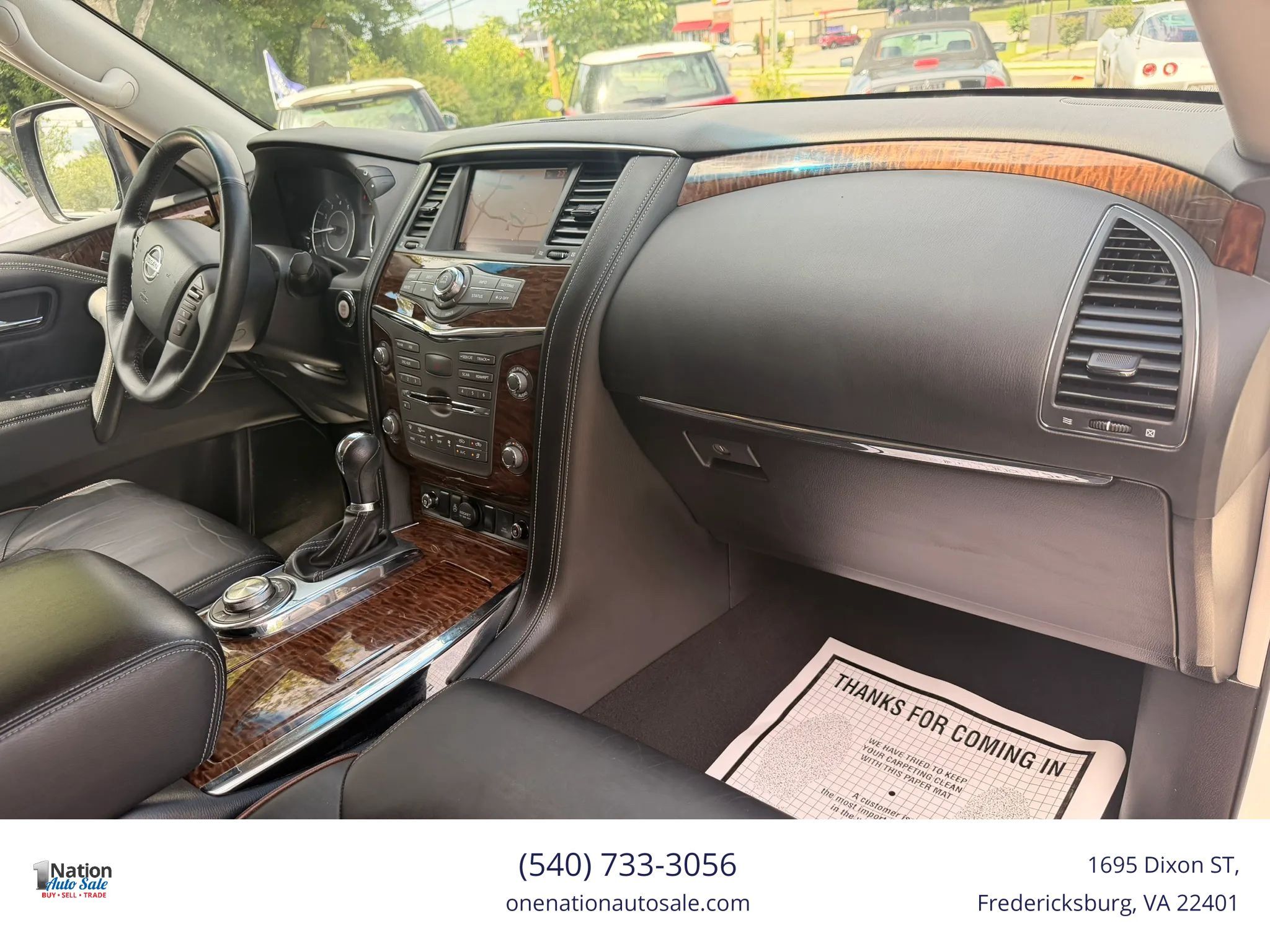 Used 2017 Nissan Armada Platinum w/ Captain Seat Package AWD/4WD image 16