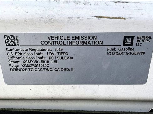 Used 2019 Chevrolet Malibu LT w/ Leather Package image 36