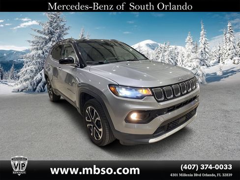 Used 2022 Jeep Compass Limited AWD/4WD image 1