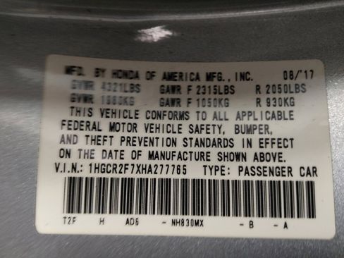 Used 2017 Honda Accord EX image 33