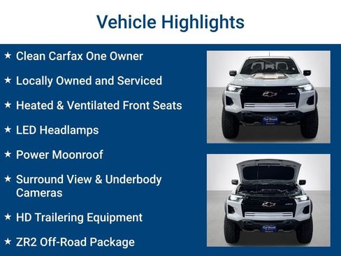 Used 2025 Chevrolet Colorado ZR2 w/ Technology Package AWD/4WD image 3