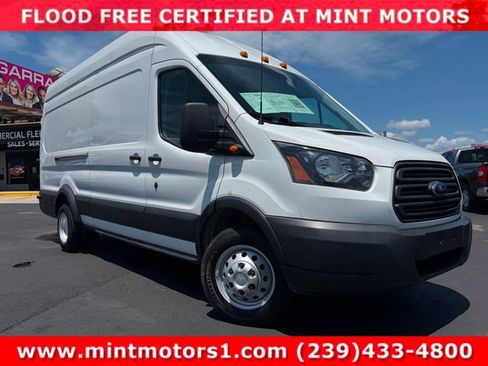 Used 2018 Ford Transit 350 148 High Roof Extended DRW RWD image 8