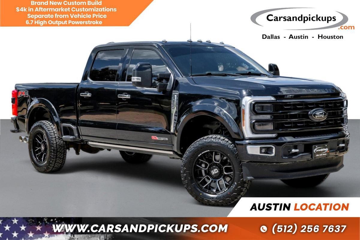 Used 2024 Ford F350 Platinum AWD/4WD image 1