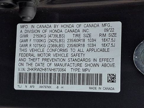 Used 2022 Honda CR-V EX-L image 30