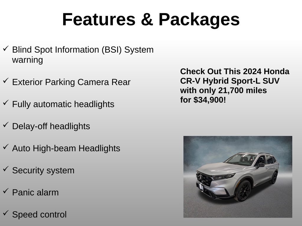 Used 2024 Honda CR-V Sport-L image 20