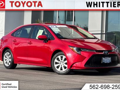 Certified 2021 Toyota Corolla LE