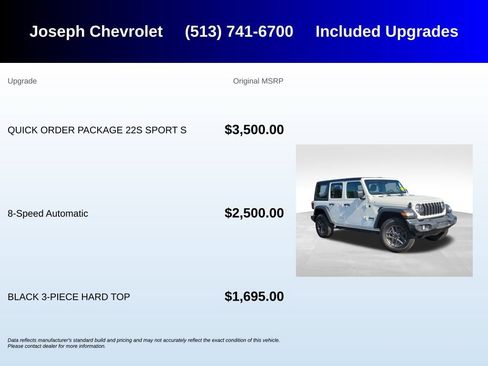 Used 2024 Jeep Wrangler Unlimited Sport AWD/4WD image 5