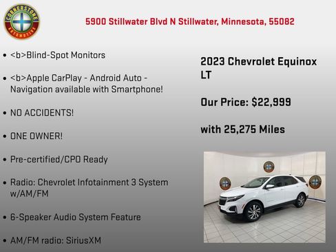 Used 2023 Chevrolet Equinox LT AWD/4WD image 15