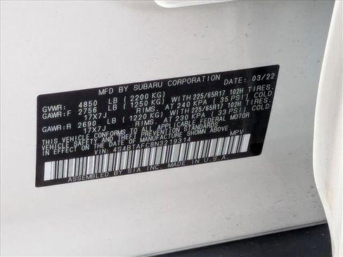 Used 2022 Subaru Outback Premium image 22