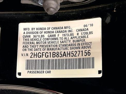 Used 2010 Honda Civic EX image 35