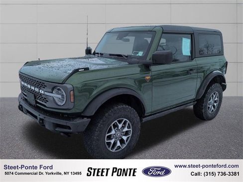 Certified 2022 Ford Bronco Badlands image 1