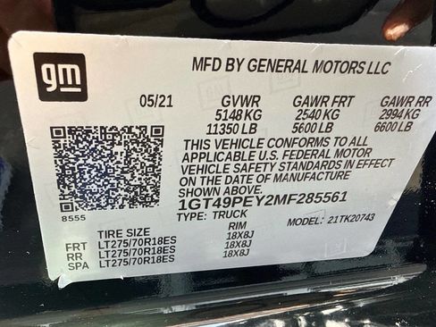 Used 2021 GMC Sierra 2500 AT4 w/ Gooseneck/5TH Wheel Package AWD/4WD image 40