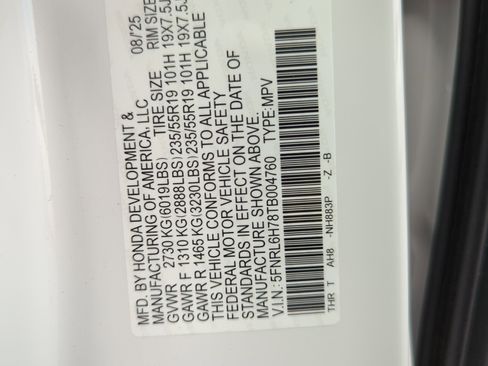 New 2026 Honda Odyssey Sport-L image 29