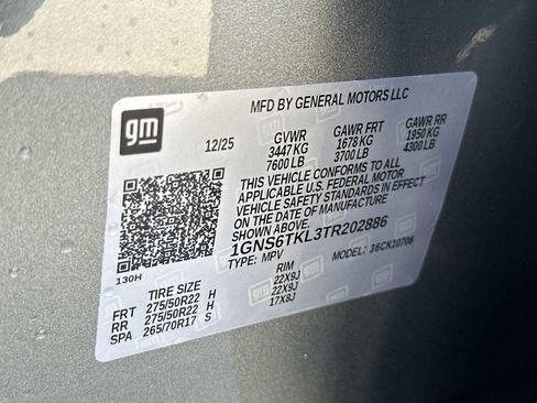 New 2026 Chevrolet Tahoe High Country w/ Sun And Tow Package image 27