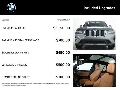 Used 2024 BMW X3 xDrive30i w/ Premium Package AWD/4WD image 4