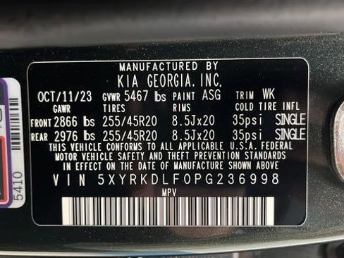 Used 2023 Kia Sorento SX Prestige AWD/4WD image 27