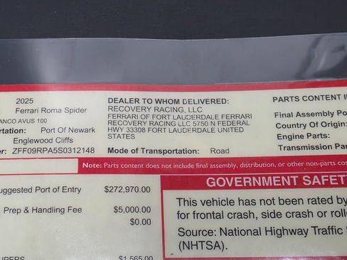 Used 2025 Ferrari Roma Spider image 54