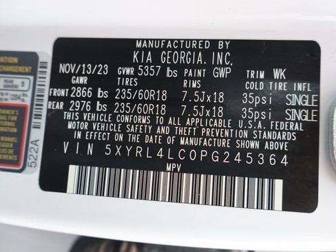 Used 2023 Kia Sorento S w/ Panoramic Sunroof Package FWD image 41