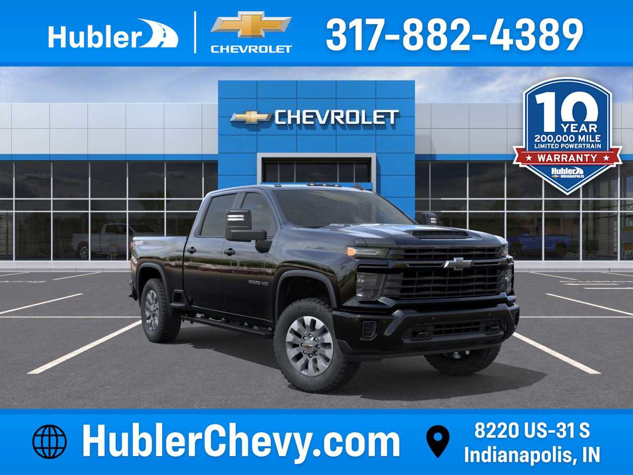 New 2026 Chevrolet Silverado 2500 Custom w/ Custom Value Package AWD/4WD image 1