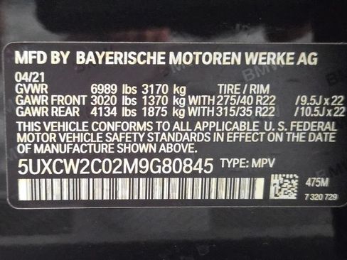 Used 2021 BMW X7 xDrive40i w/ M Sport Package AWD/4WD image 33