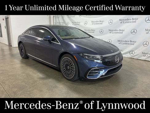Used 2023 Mercedes-Benz EQS 580 4MATIC Sedan image 1