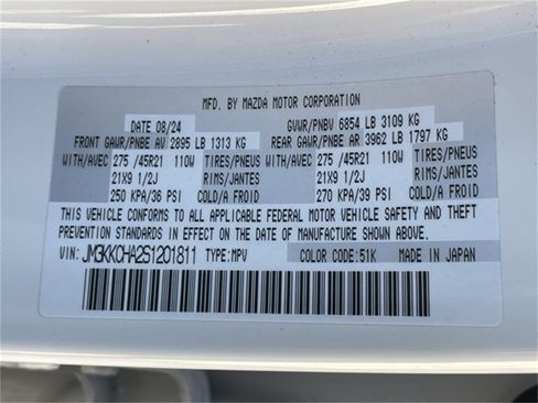 Used 2025 MAZDA CX-90 Plug-In Hybrid w/Premium Sport image 39