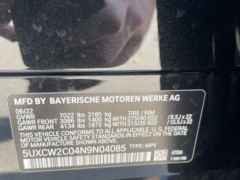 Used 2022 BMW X7 xDrive40i w/ M Sport Package image 29