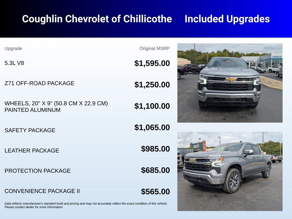 New 2026 Chevrolet Silverado 1500 LT w/ Z71 Off-Road Package AWD/4WD image 3