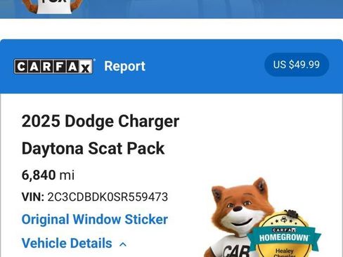 Used 2025 Dodge Charger Daytona Scat Pack w/ Track Pack AWD/4WD image 5