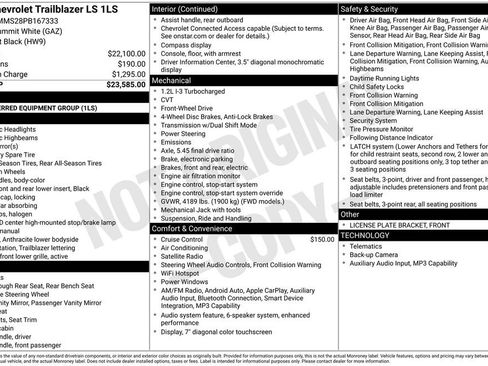 Certified 2023 Chevrolet TrailBlazer LS image 27
