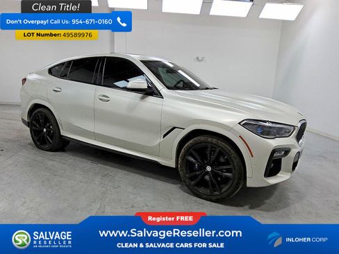 Used 2021 BMW X6 M50i w/ Executive Package AWD/4WD image 5