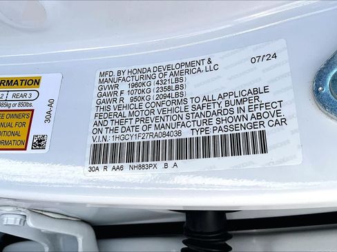 Used 2024 Honda Accord LX image 36