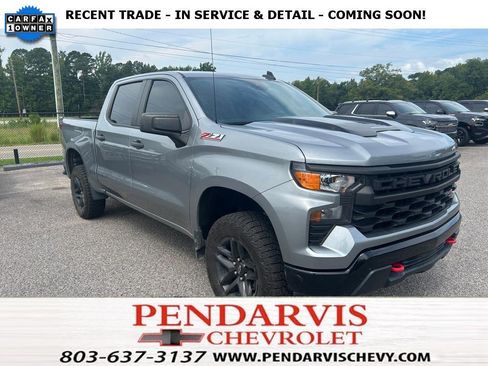 Used 2023 Chevrolet Silverado 1500 Custom Trail Boss AWD/4WD image 1