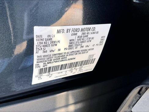 Used 2022 Lincoln Aviator Reserve w/ Equipment Group 201A RWD image 44