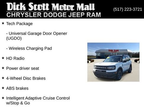 Used 2022 Ford Bronco Sport Outer Banks w/ Tech Package AWD/4WD image 25