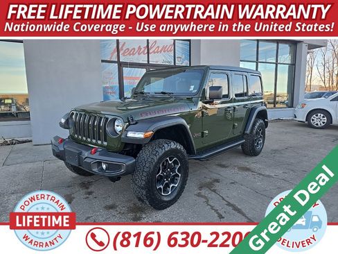 Used 2023 Jeep Wrangler Unlimited Rubicon w/ Safety Group image 1