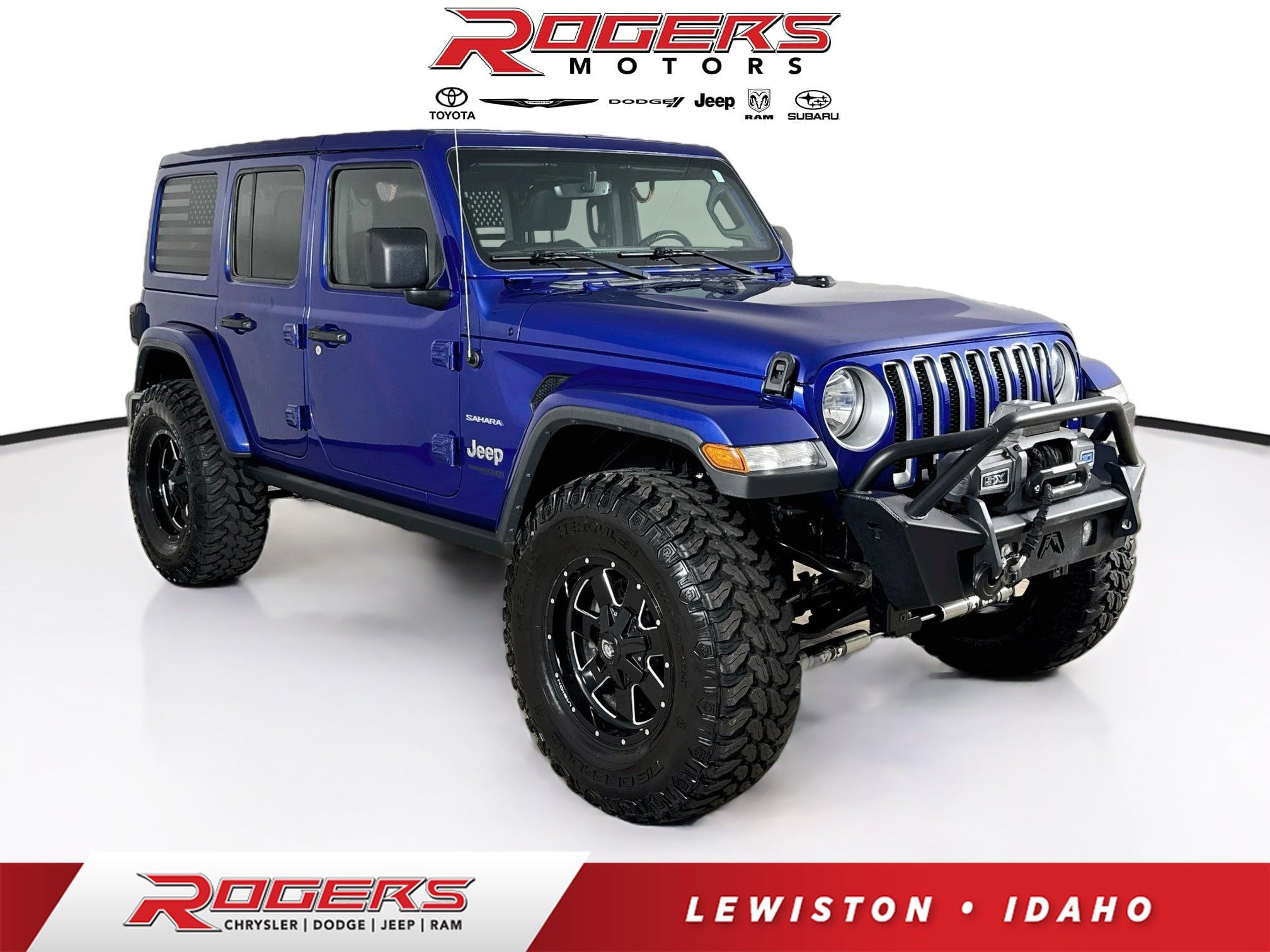 Used 2018 Jeep Wrangler Unlimited Sahara AWD/4WD image 1