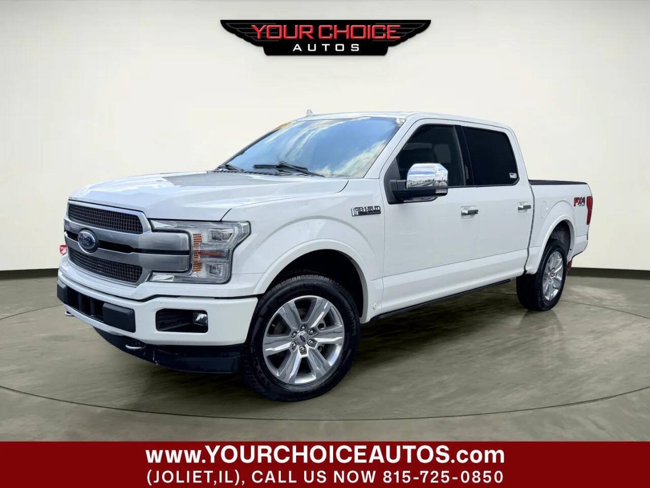 Used 2020 Ford F150 Platinum w/ Equipment Group 701A Luxury AWD/4WD image 1